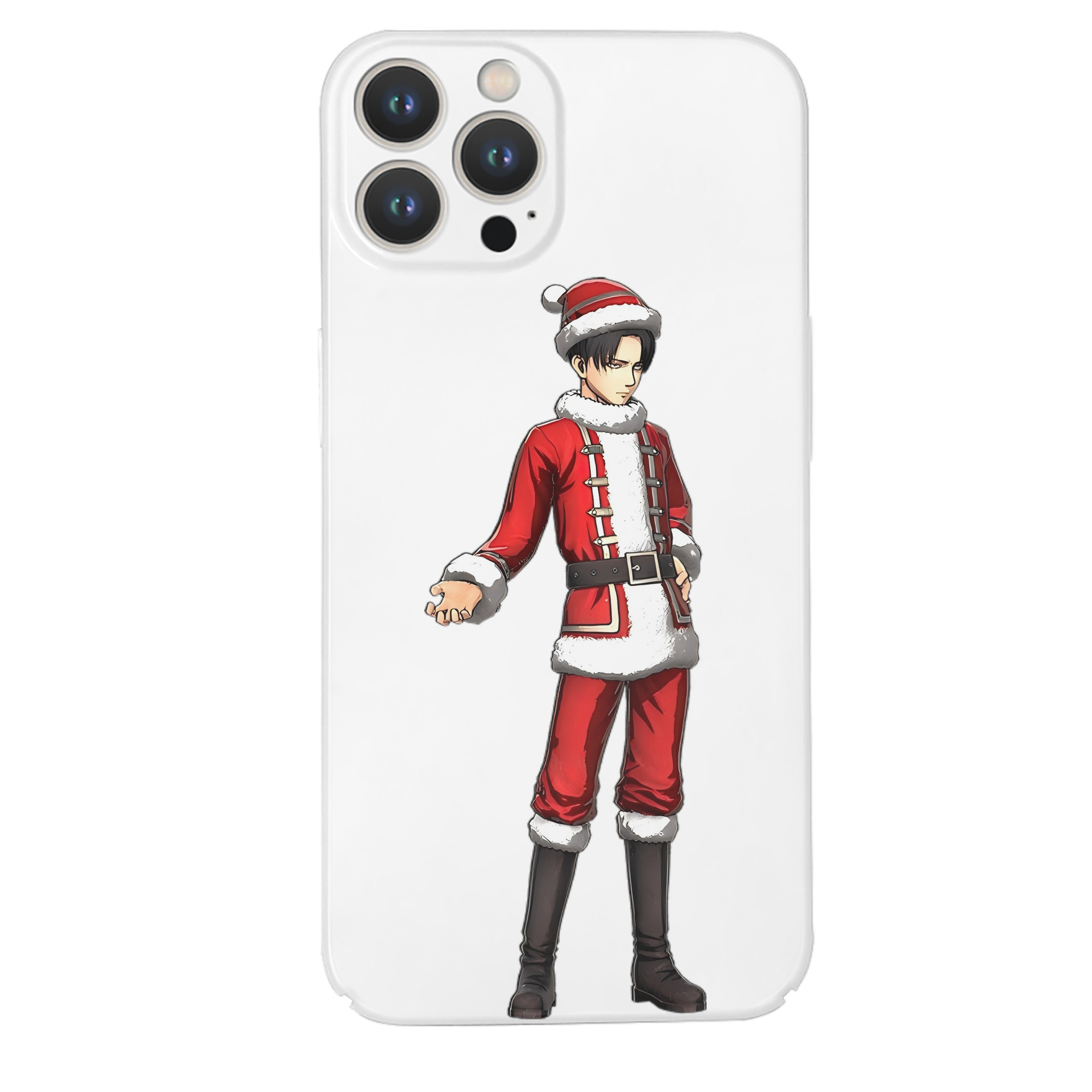 （画像用） 進撃の巨人 リヴァイ·アッカーマン Attack on Titan Levi Ackerman 【iPhone 14シリーズ対応】ハードケース